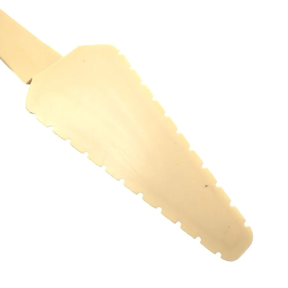 Vintage Tupperware 1228-8 Pie & Cake Server – Wheat Color – Kitchen Utensil